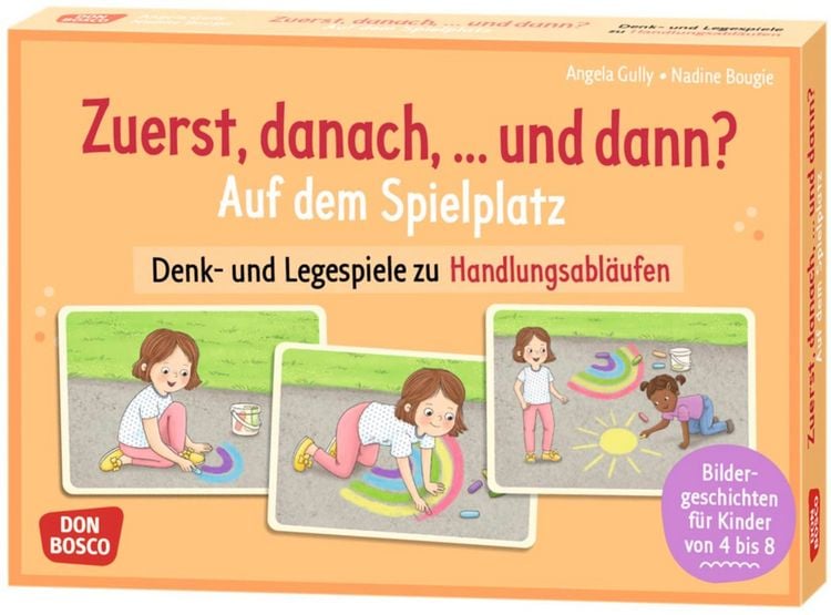 Produktbild: Zuerst, danach, &hellip; und dann? Auf dem Spielplatz