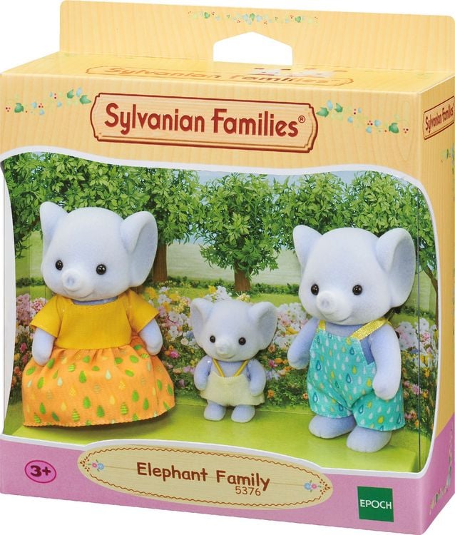 Produktbild: Sylvanian Families 5376 - Elefanten Familie