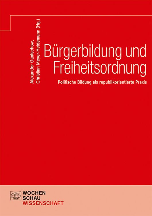 Produktbild: B&uuml;rgerbildung und Freiheitsordnung