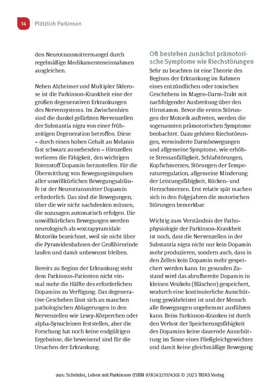 Produktbild: Leben mit Parkinson