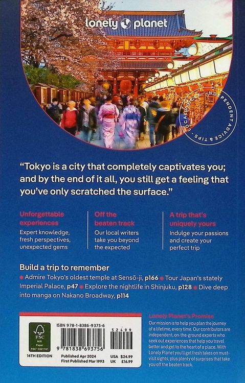 Produktbild: Lonely Planet Tokyo