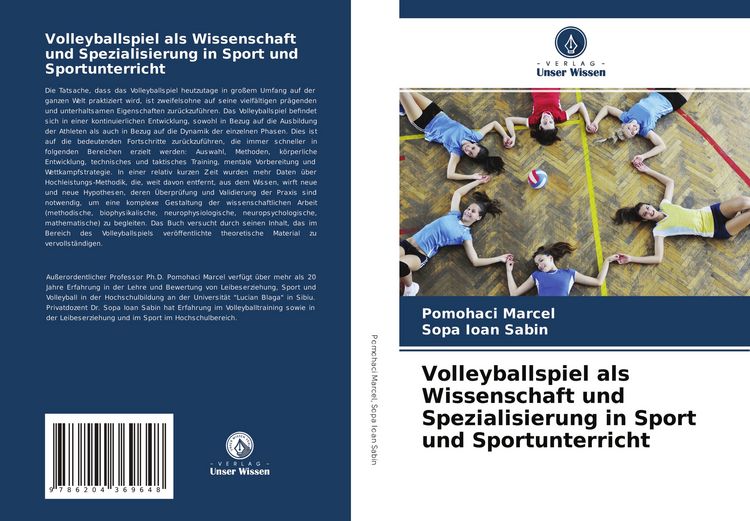 Produktbild: Volleyballspiel als Wissenschaft und Spezialisierung in Sport und Sportunterricht