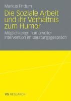 Produktbild: Die Soziale Arbeit und ihr Verh&auml;ltnis zum Humor
