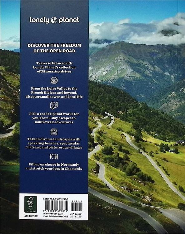Produktbild: Lonely Planet Best Road Trips France