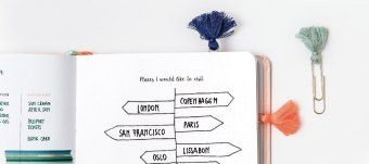 Produktbild: B&Uuml;ROKLAMMERN MIT QUASTEN, BLAU