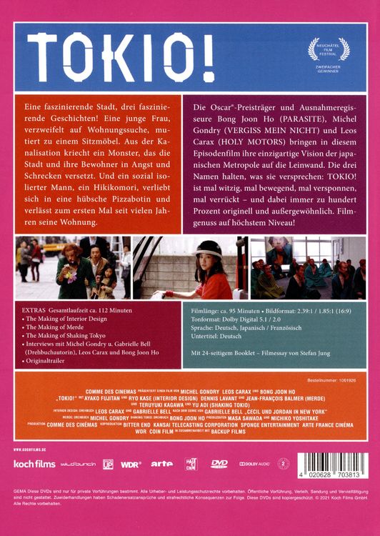 Produktbild: Tokio! [2 DVDs]