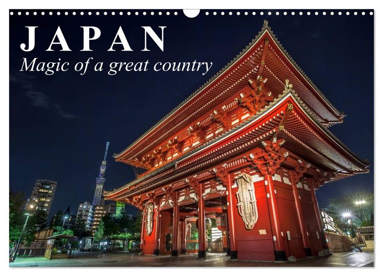 Produktbild: Japan Magic of a great country (Wall Calendar 2026 DIN A3 landscape), CALVENDO 12 Month Wall Calendar