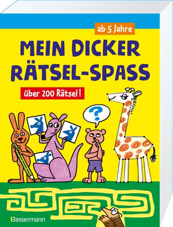 Produktbild: Mein dicker R&auml;tsel-Spa&szlig;.&Uuml;ber 200 R&auml;tsel