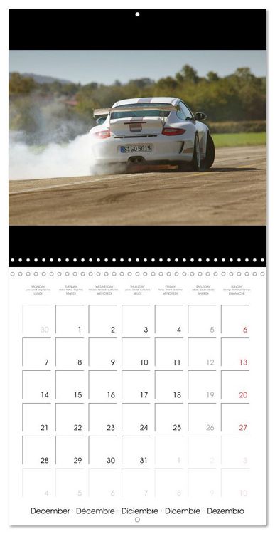 Produktbild: Porsche 911 GT3 RS 4.0 (Wall Calendar 2026 12 &times; 12 Inch) CALVENDO 12 Month Wall Calendar