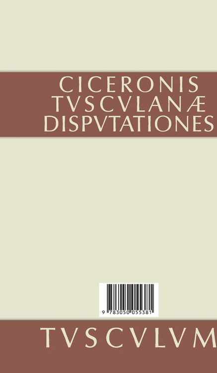 Produktbild: Gespr&auml;che in Tusculum / Tusculanae disputationes