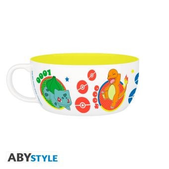 Produktbild: POKEMON - Breakfast Set Mug + Bowl - Pikachu & Kanto Starters