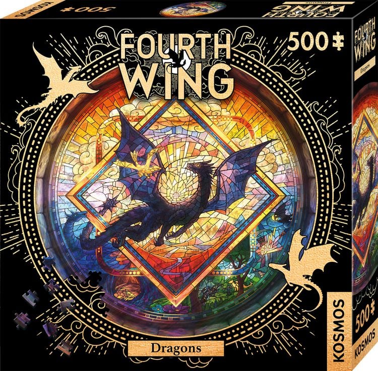 Produktbild: Fourth Wing Puzzle - Dragons