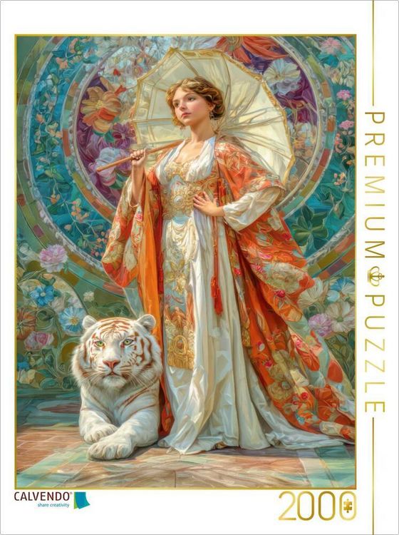 Produktbild: CALVENDO Puzzle Die sinnliche Sch&ouml;nheit des Jugendstils | 2000 Teile Lege-Gr&ouml;&szlig;e 90x67cm Foto-Puzzle f&uuml;r gl&uuml;ckliche Stunden