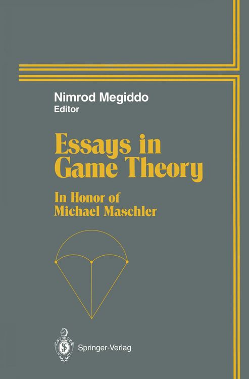 Produktbild: Essays in Game Theory