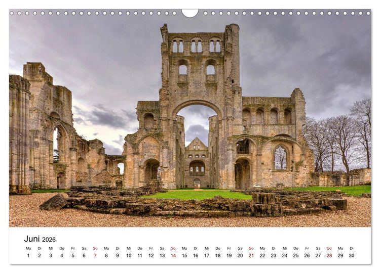 Produktbild: Normandie - Land am Meer (Wandkalender 2026 DIN A3 quer), CALVENDO Monatskalender