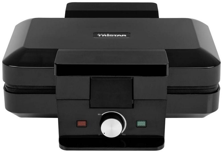 Produktbild: Tristar WF-1165 Waffeleisen stufenloser Temperaturregler Schwarz