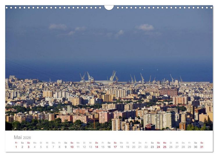 Produktbild: Impressionen aus Sizilien (Wandkalender 2026 DIN A3 quer), CALVENDO Monatskalender