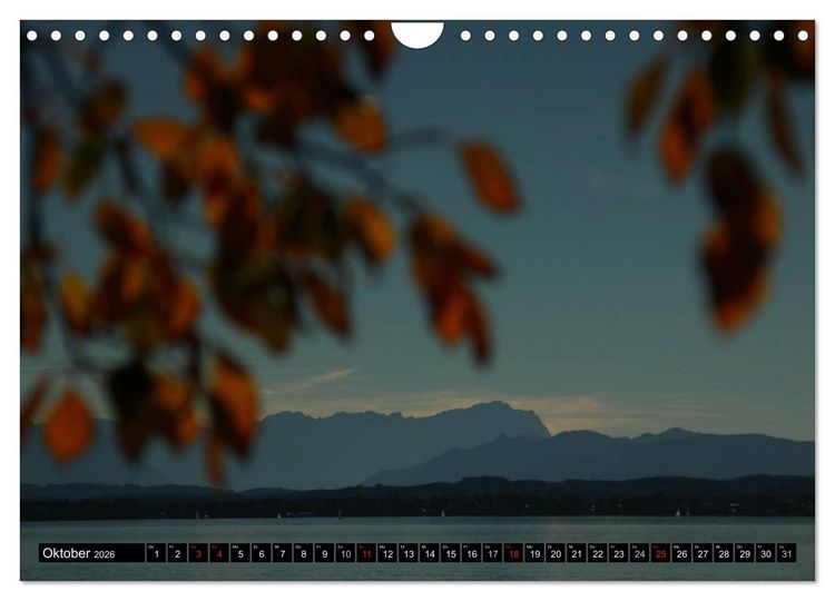 Produktbild: DIE ALPEN - Weitblicke (Wandkalender 2026 DIN A4 quer), CALVENDO Monatskalender