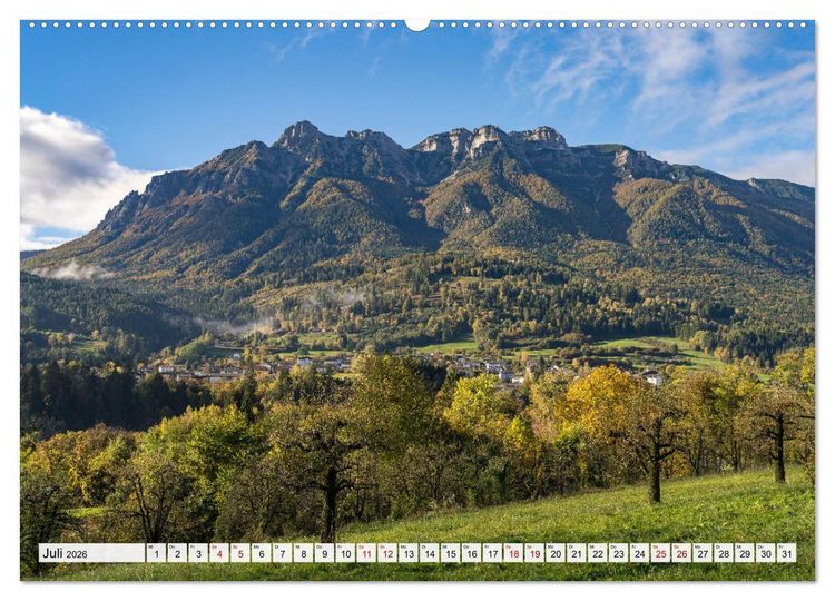 Produktbild: Trient und das Trentino (hochwertiger Premium Wandkalender 2026 DIN A2 quer), Kunstdruck in Hochglanz