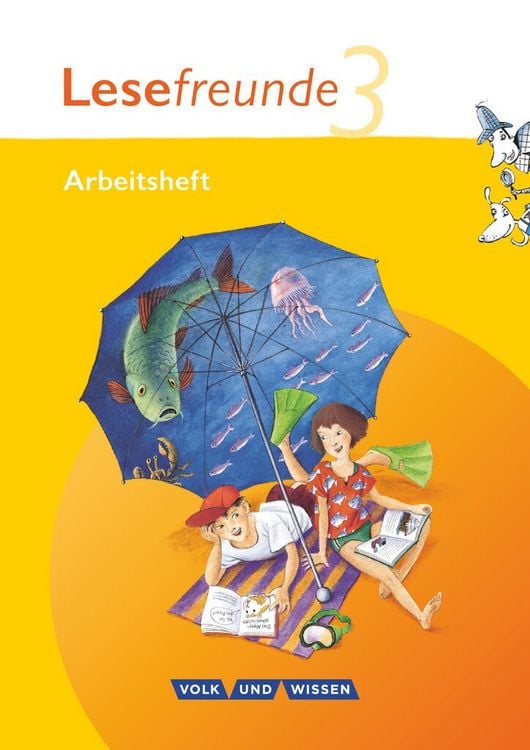 Produktbild: Lesefreunde 3. Schuljahr - Arbeitsheft mit Lernstandsseiten.