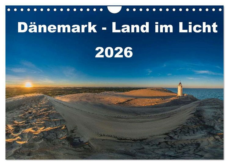 Produktbild: D&auml;nemark - Land im Licht (Wandkalender 2026 DIN A4 quer), CALVENDO Monatskalender