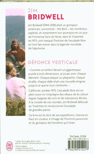 Produktbild: D&eacute;fonce verticale : confessions d'une l&eacute;gende de l'escalade