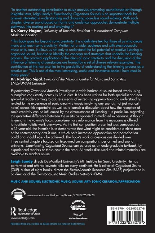 Produktbild: Experiencing Organised Sounds
