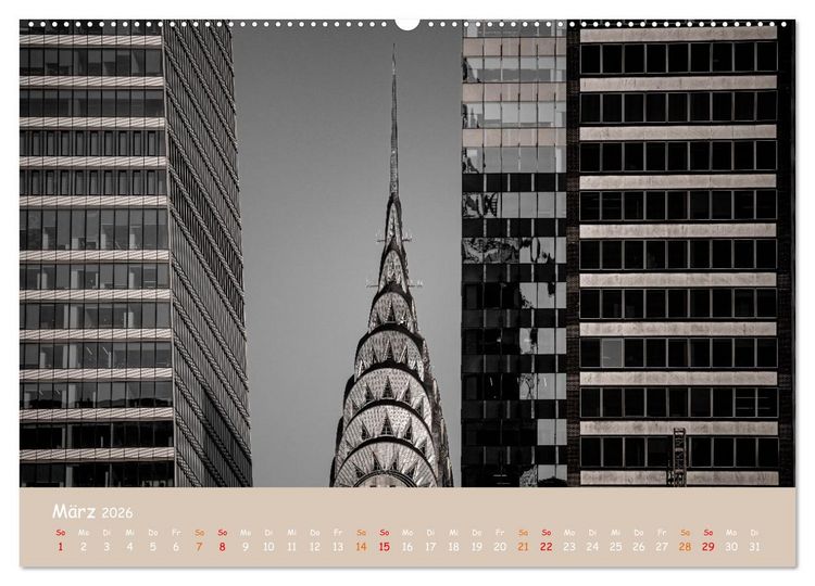 Produktbild: City Lights &ndash; New York im Fokus (hochwertiger Premium Wandkalender 2026 DIN A2 quer), Kunstdruck in Hochglanz