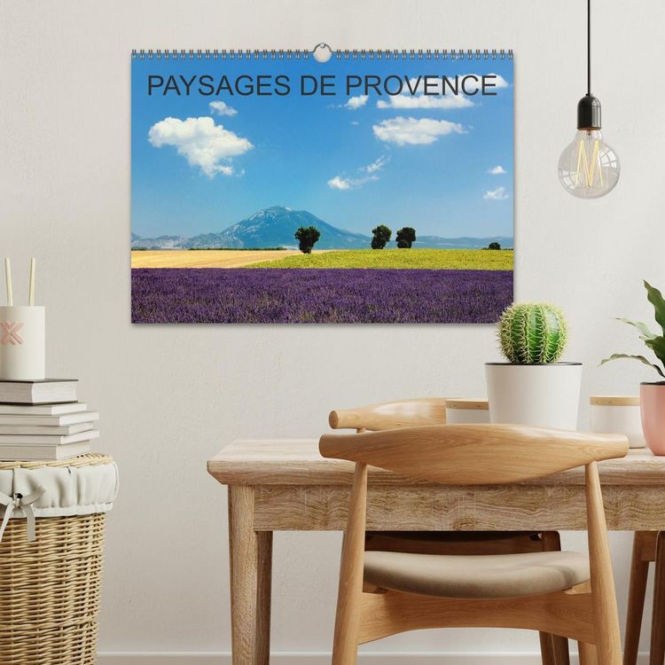 Produktbild: Paysages de Provence (Calendrier mural 2026 DIN A3 vertical), CALVENDO calendrier mensuel