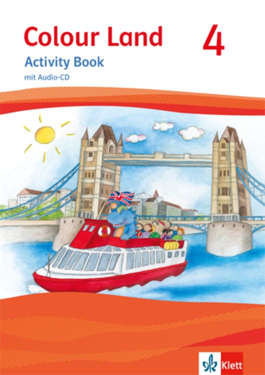 Produktbild: Colour Land ab Klasse 3. Ausgabe 2013. Activity Book mit Audio-CD 4. Schuljahr