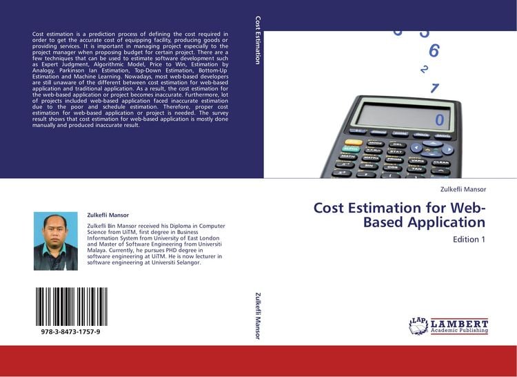 Produktbild: Cost Estimation for Web-Based Application