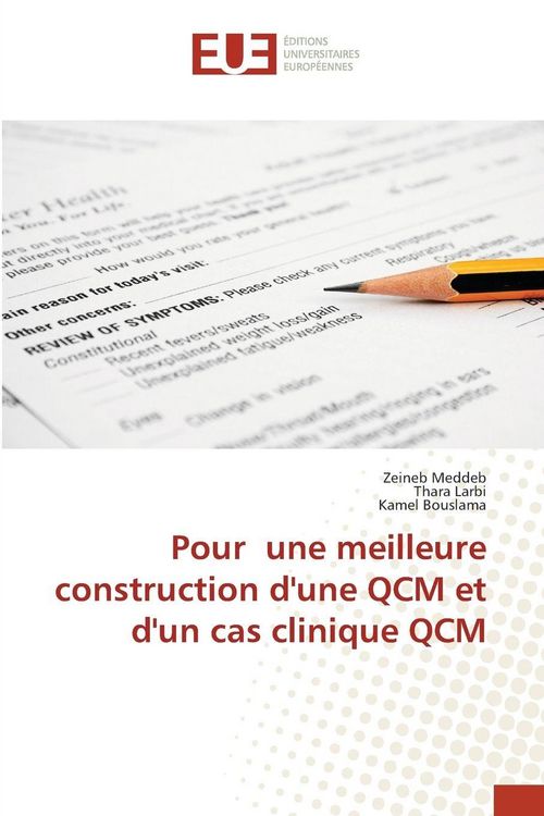 Produktbild: Pour une meilleure construction d'une QCM et d'un cas clinique QCM