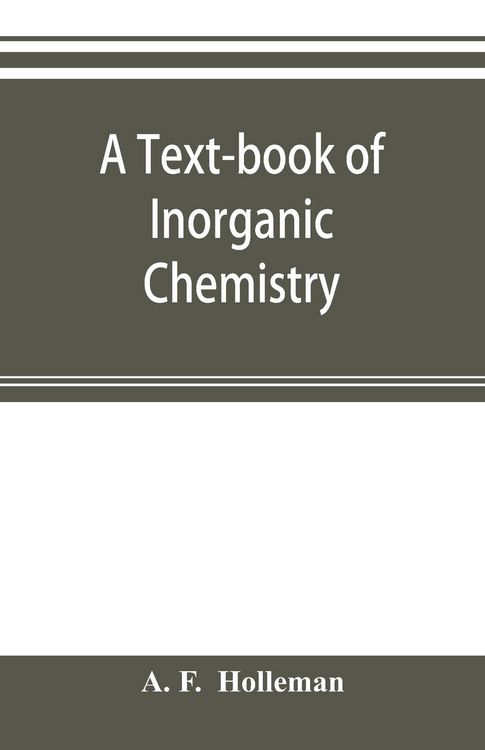 Produktbild: A text-book of inorganic chemistry