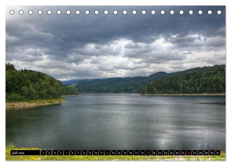 Produktbild: Verzauberter Harz (Tischkalender 2026 DIN A5 quer), CALVENDO Monatskalender