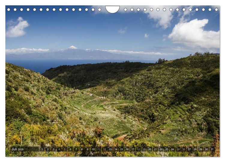 Produktbild: La Gomera 2026 - Eine Entdeckungsreise (Wandkalender 2026 DIN A4 quer), CALVENDO Monatskalender