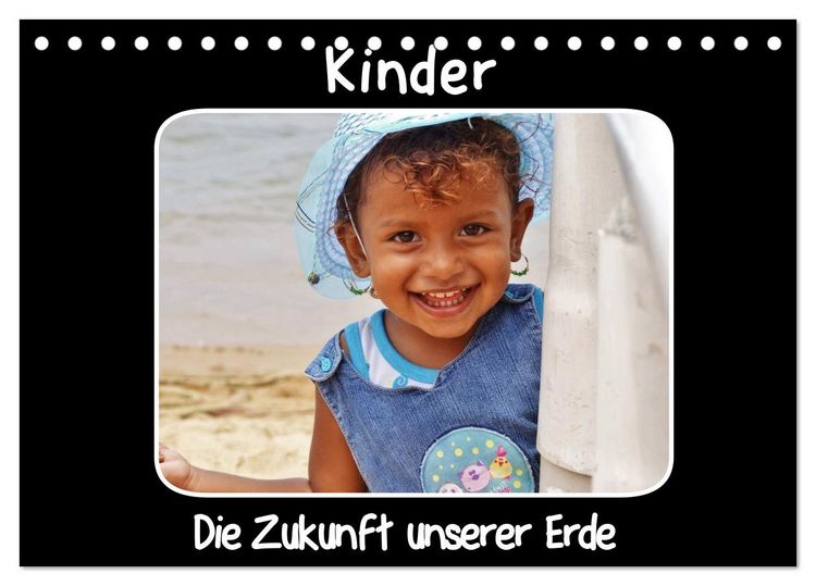 Produktbild: Kinder Die Zukunft unserer Erde (Tischkalender 2026 DIN A5 quer), CALVENDO Monatskalender