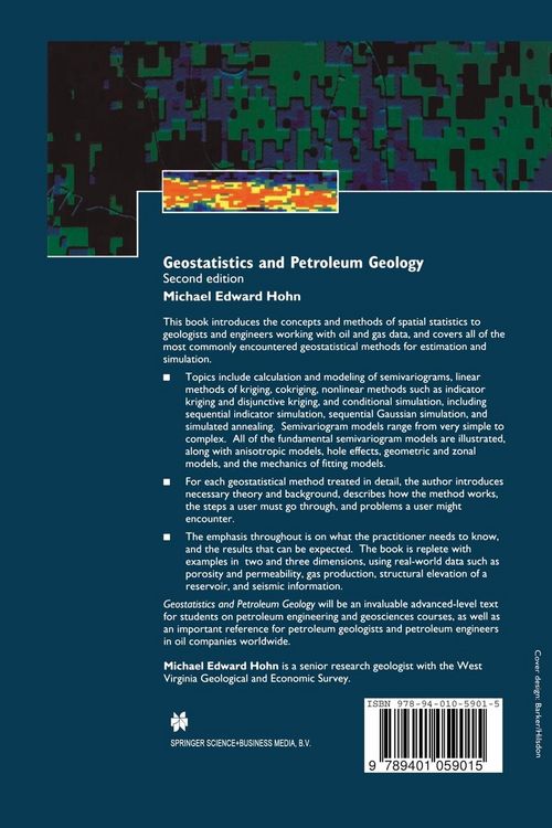 Produktbild: Geostatistics and Petroleum Geology