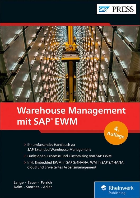 Produktbild: Warehouse Management mit SAP EWM