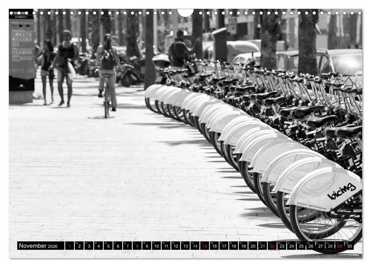Produktbild: Streetlife Barcelona (Wandkalender 2026 DIN A3 quer), CALVENDO Monatskalender