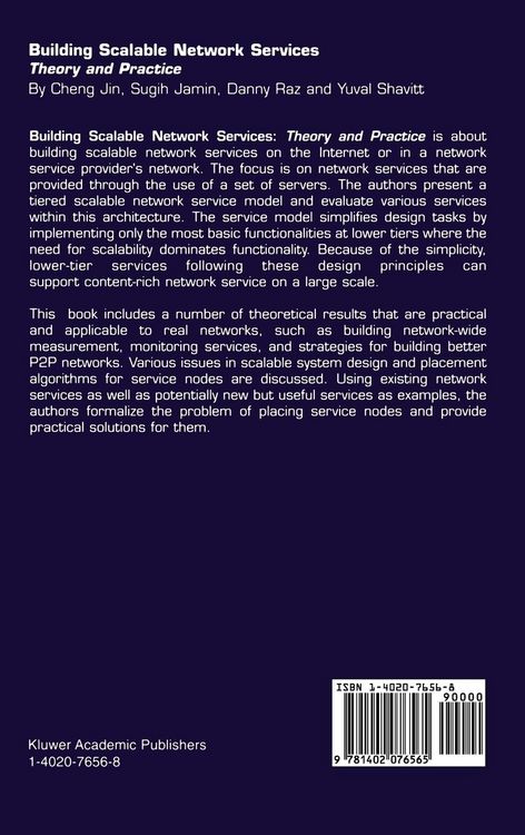 Produktbild: Building Scalable Network Services