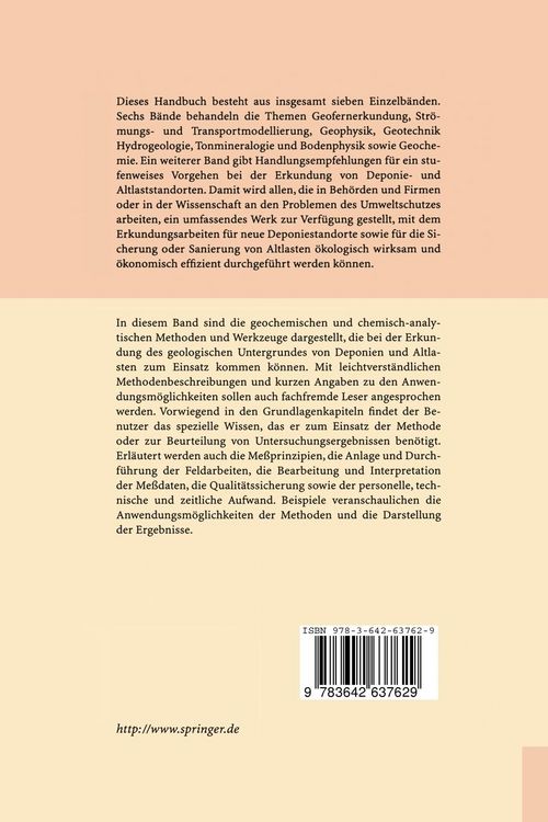 Produktbild: Geochemie