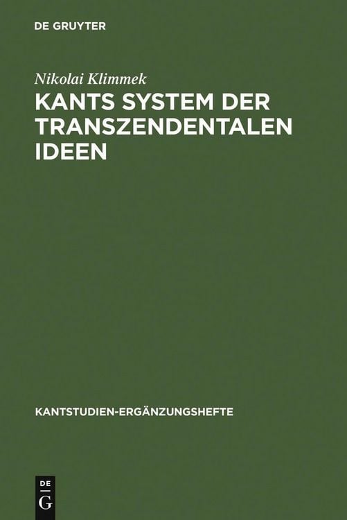 Produktbild: Kants System der transzendentalen Ideen