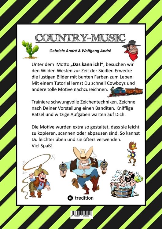 Produktbild: Craftbook - 100 Seiten Wilder Westen - Country Music - Cowboys & Cowgirls - Banditen - Indianer - Saloon - Pferde - Knifflige R&auml;tsel - Ausgaben