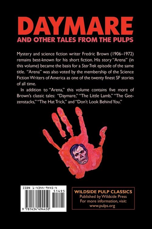 Produktbild: Daymare and Other Tales from the Pulps