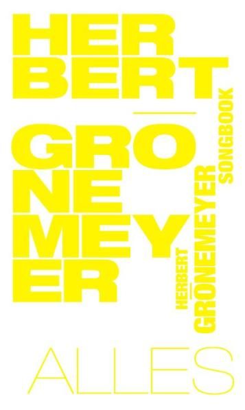 Produktbild: Herbert Gr&ouml;nemeyer Songbook - Alles