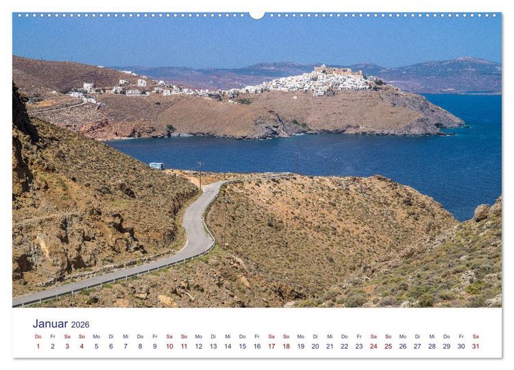 Produktbild: Astypalaia (hochwertiger Premium Wandkalender 2026 DIN A2 quer), Kunstdruck in Hochglanz