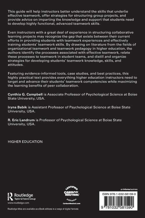 Produktbild: Innovative Approaches to Teaching and Assessing Teamwork in Higher Education