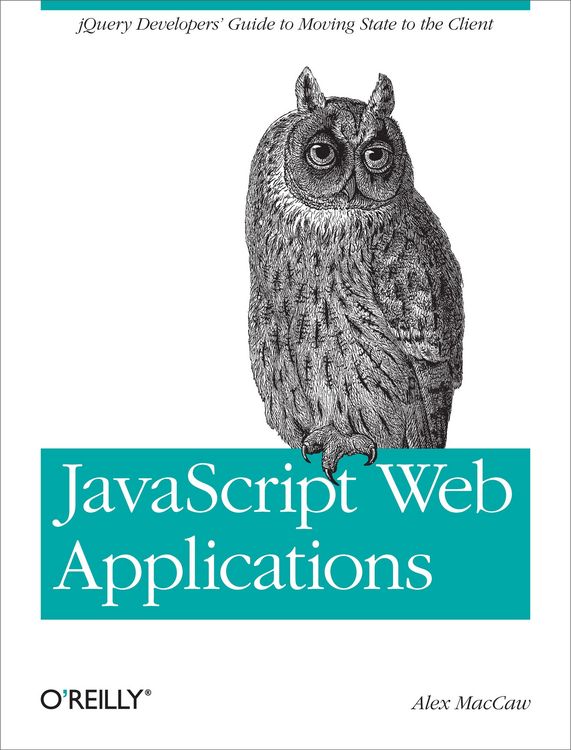 Produktbild: JavaScript Web Applications