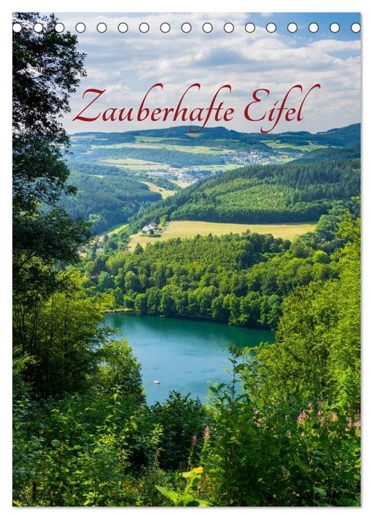 Produktbild: Zauberhafte Eifel (Tischkalender 2026 DIN A5 hoch), CALVENDO Monatskalender