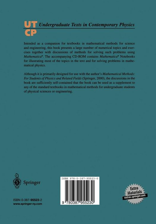 Produktbild: Mathematical Methods Using Mathematica&reg;